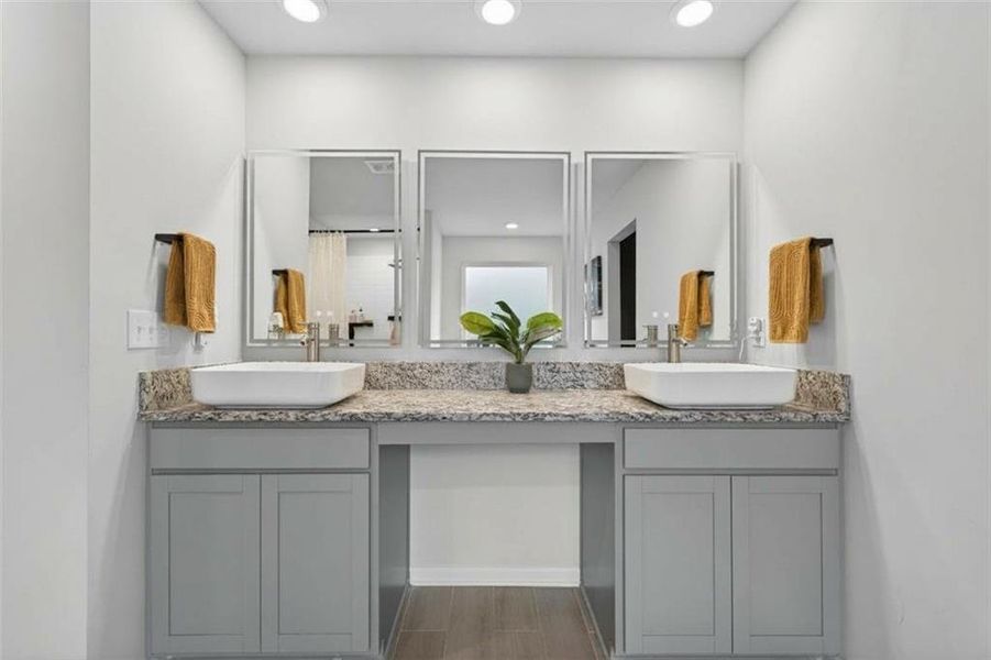 Furnished interior view inside a new home in , Covington (Image 12).