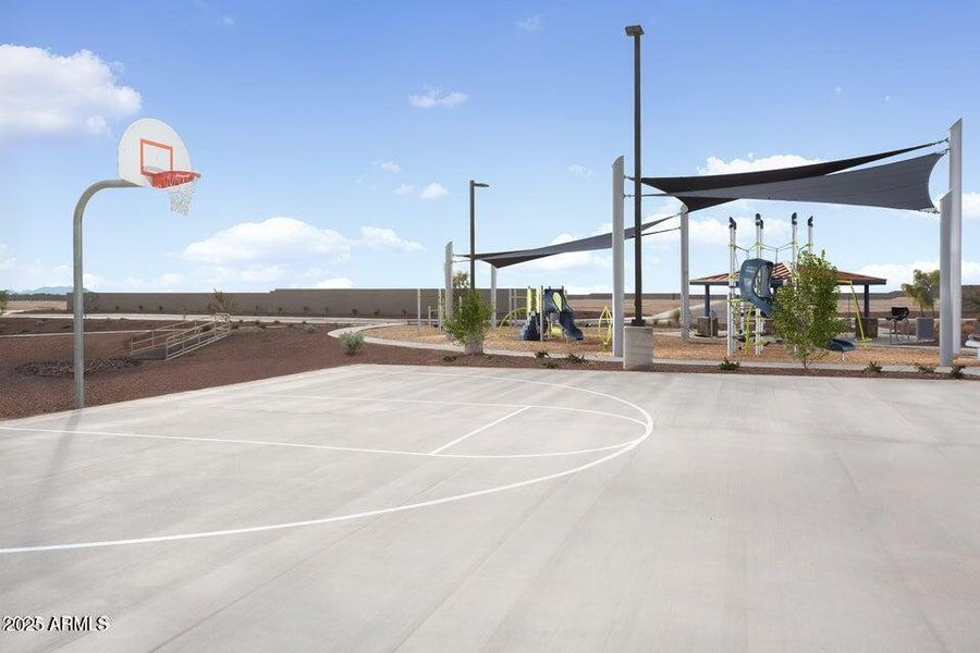 Park Basketball Court