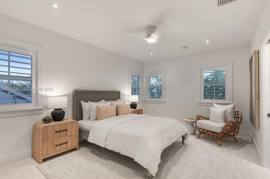 Furnished interior view inside a new home in , Islamorada, Village of Islands (Image 53).