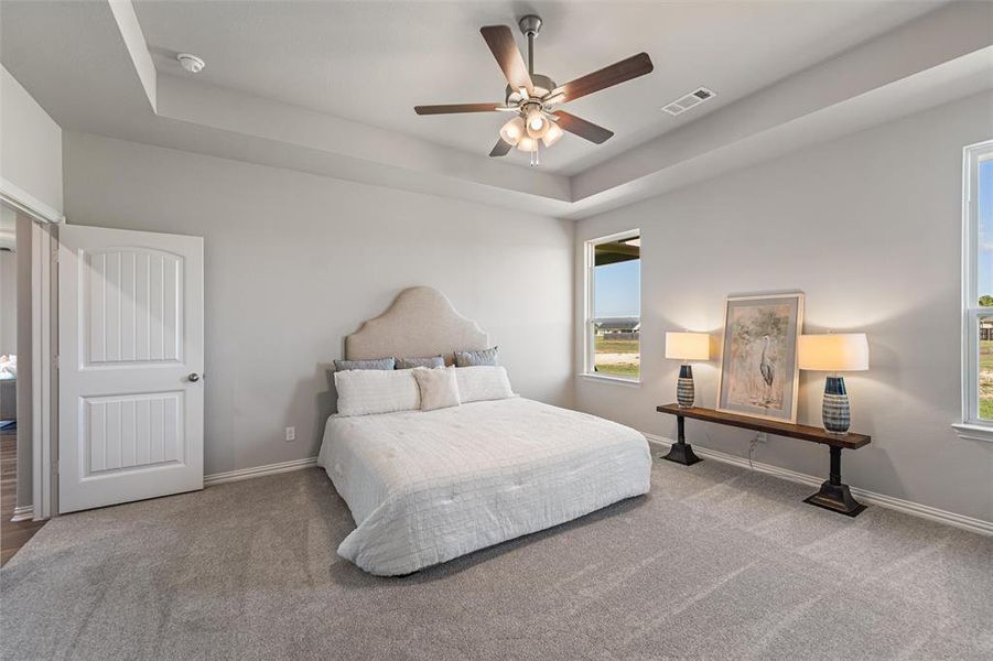 Furnished interior view inside a new home in Nash Estates, Tom Bean (Image 10).