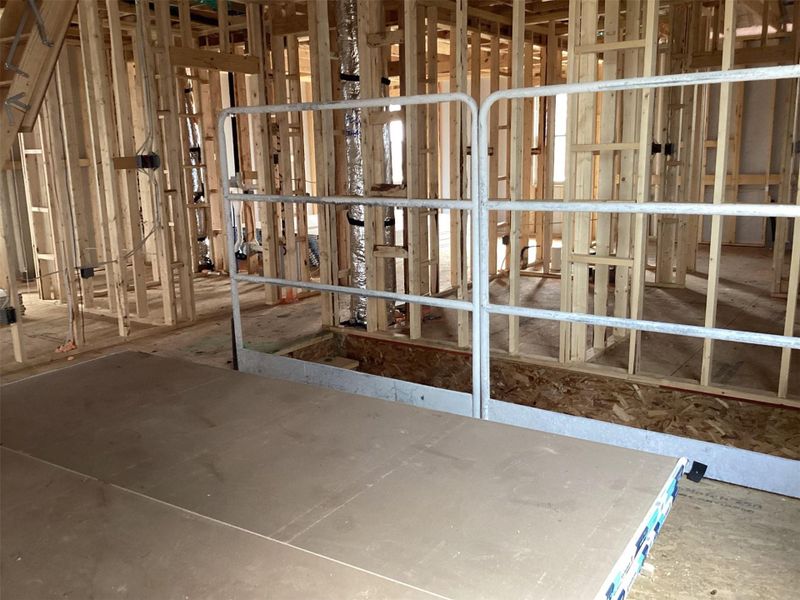 In-progress construction of a new home in Lariat, Liberty Hill, TX (Image 10).