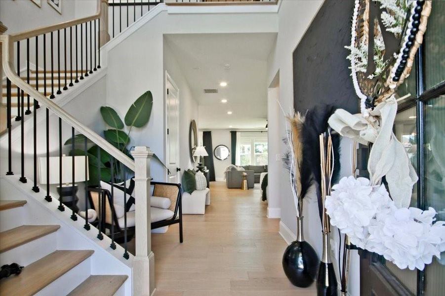 Furnished interior view inside a new home in , Cumming (Image 44).