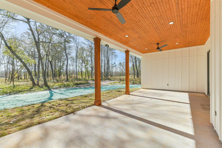 Exterior details and patio area of a home in , Dayton (Image 24).