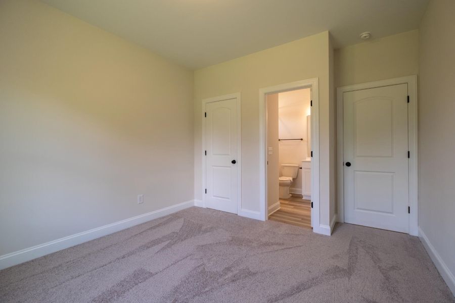 Spacious, unfurnished interior of a new home in Cottages at Piper Village, Trinity (Image 23). Spacious, unfurnished interior of a new home in Cottages at Piper Village, Trinity (Image 23).
