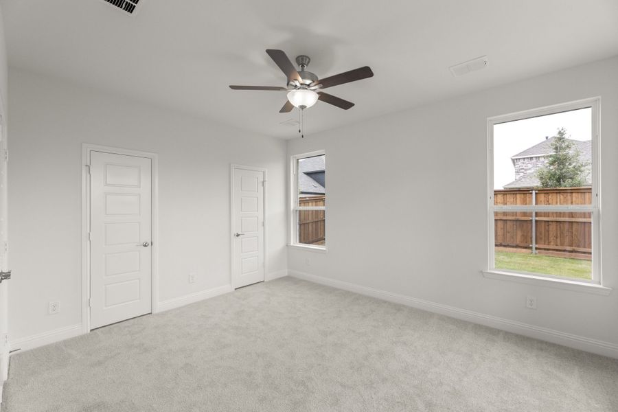 Spacious, unfurnished interior of a new home in The Reserve at Spiritas Ranch, Little Elm (Image 24).