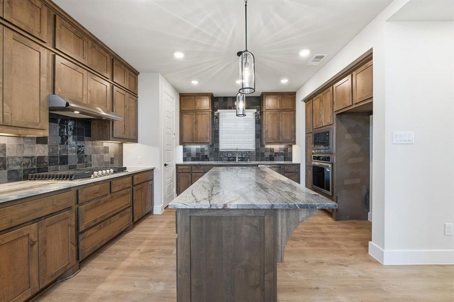 Furnished interior view inside a new home in Pecan Square: 40ft. lots, Northlake (Image 9).