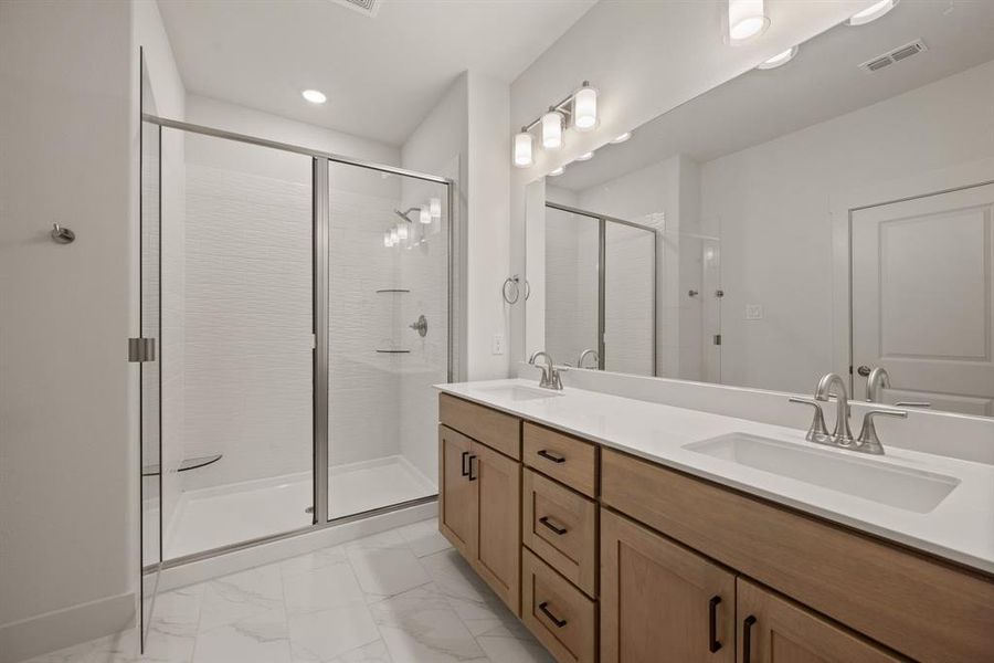 Furnished interior view inside a new home in Karis, Crowley (Image 9).