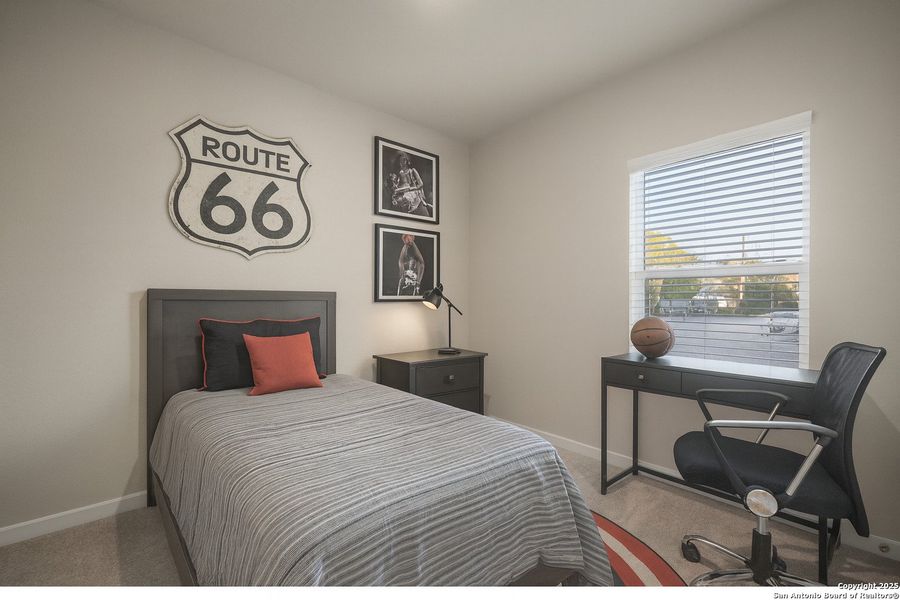 Furnished interior view inside a new home in , San Antonio (Image 3).