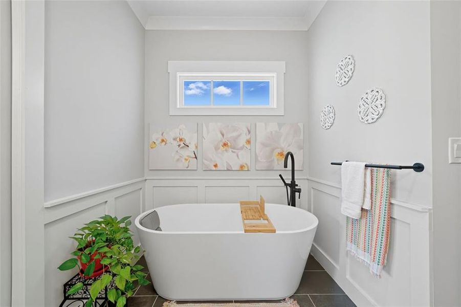 Furnished interior view inside a new home in , Woodstock (Image 26).