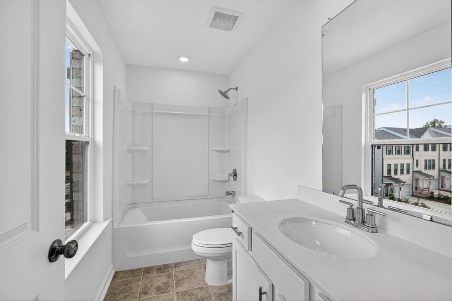 Furnished interior view inside a new home in Rosewood Farm, Lawrenceville (Image 18).