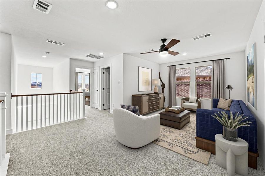 Furnished interior view inside a new home in Creekshaw, Royse City (Image 9). Furnished interior view inside a new home in Creekshaw, Royse City (Image 9).