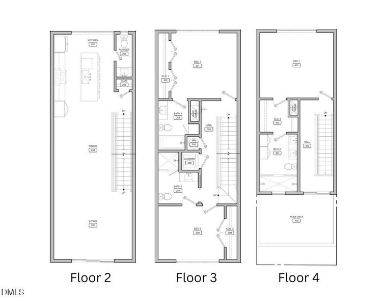 Floor 2 - 4 Floor 2 - 4