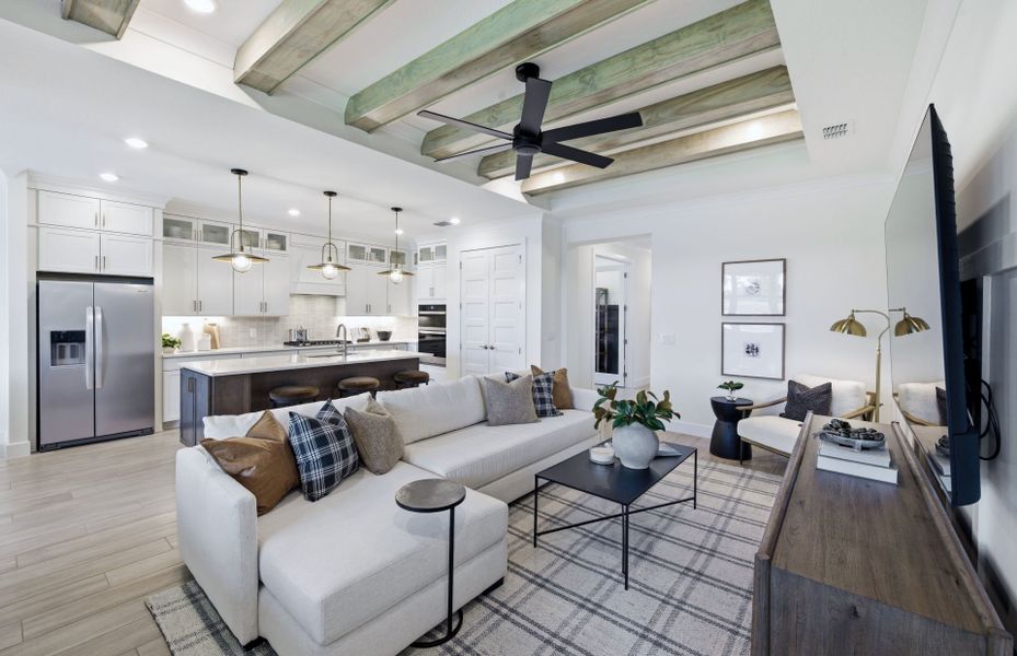 Representative furnished interior of a home built from the Concord by Del Webb in Del Webb Explore North River Ranch, Parrish (Image 24).