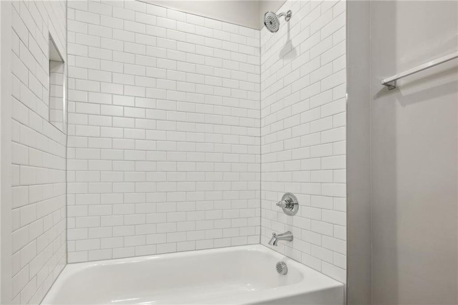 Close-up of interior finishes inside a home in Avenue at Oakland City, Atlanta (Image 11).
