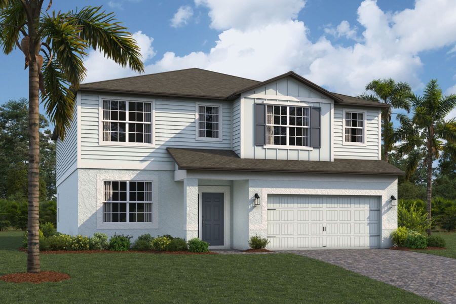 Mira Lago Elevation D - Siding