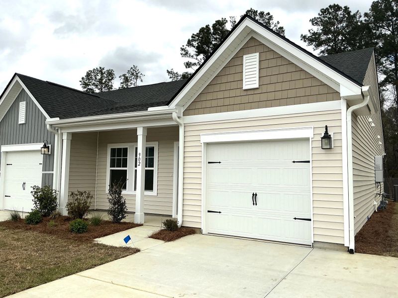 Front exterior of a new home in Hammock Walk at Nexton, Summerville, SC, highlighting curb appeal (Image 15).