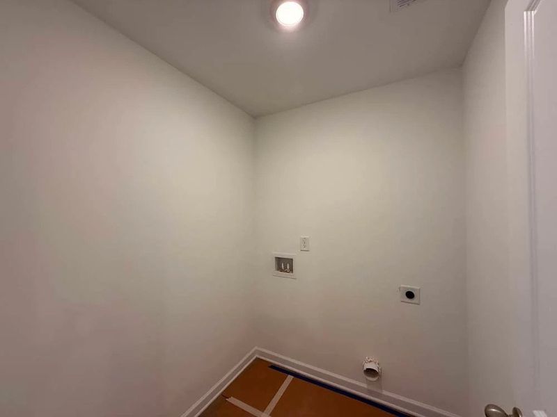 Laundry Room Construction Progress