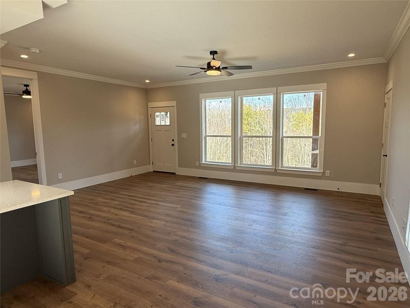 Spacious, unfurnished interior of a new home in , Morganton (Image 30).