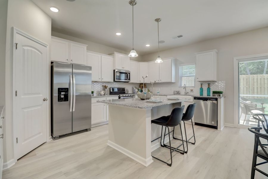 Representative furnished interior of a home built from the Devonshire ll by Great Southern Homes in Lynbrook, Boiling Springs (Image 11).