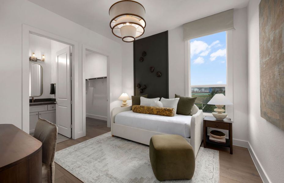 Representative furnished interior of a home built from the Renown by Del Webb in Del Webb Austin at Lost Pines, Bastrop (Image 36). Representative furnished interior of a home built from the Renown by Del Webb in Del Webb Austin at Lost Pines, Bastrop (Image 36).