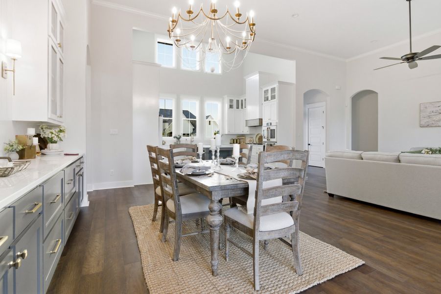 Furnished interior view inside a new home in Stella Ranch, Bryan (Image 52).