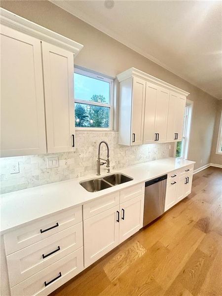 Furnished interior view inside a new home in , Atlanta (Image 10).