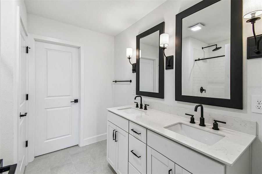 Furnished interior view inside a new home in Aspire at Canter Creek, Davenport (Image 11).