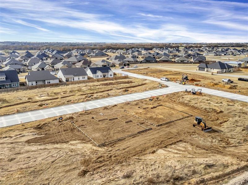 Site preparation for new homesites in , Tolar (Image 5).