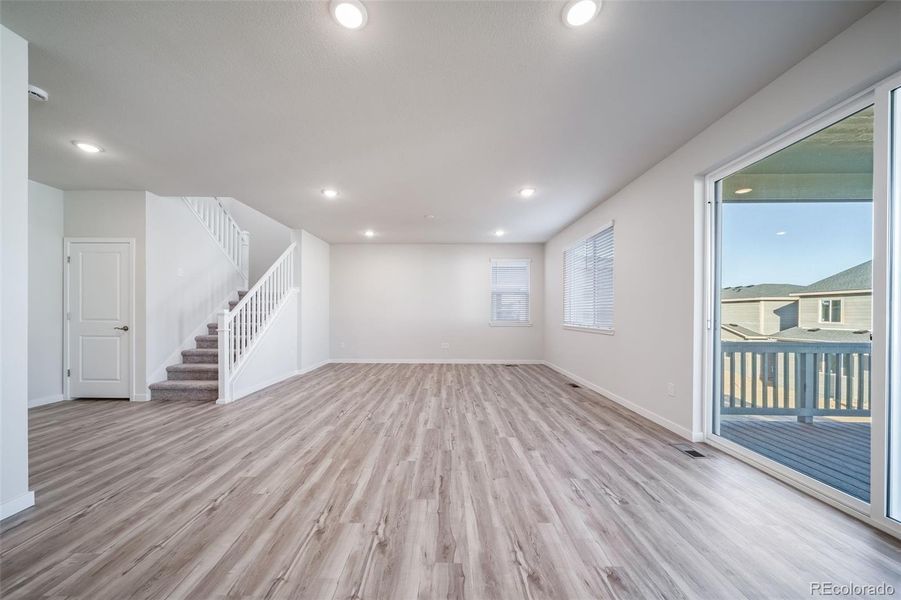 Spacious, unfurnished interior of a new home in Floret Collection at Alder Creek, Parker (Image 29).