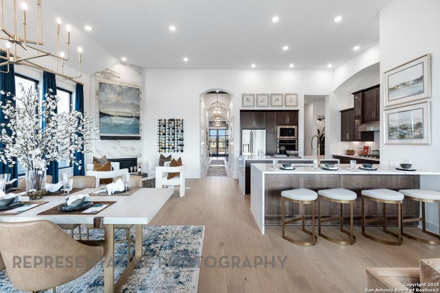 Furnished interior view inside a new home in The Ranches at Creekside, Boerne (Image 12). Furnished interior view inside a new home in The Ranches at Creekside, Boerne (Image 12).