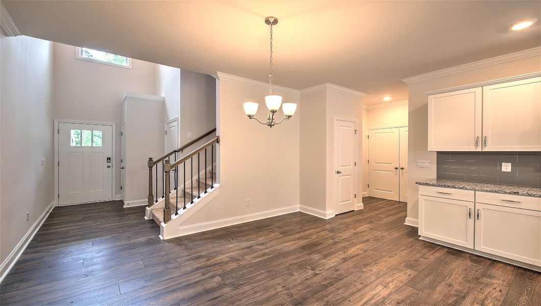 Representative unfurnished interior of a home built from the Savannah by D.R. Horton in Pleasant Grove, Weaverville (Image 14).