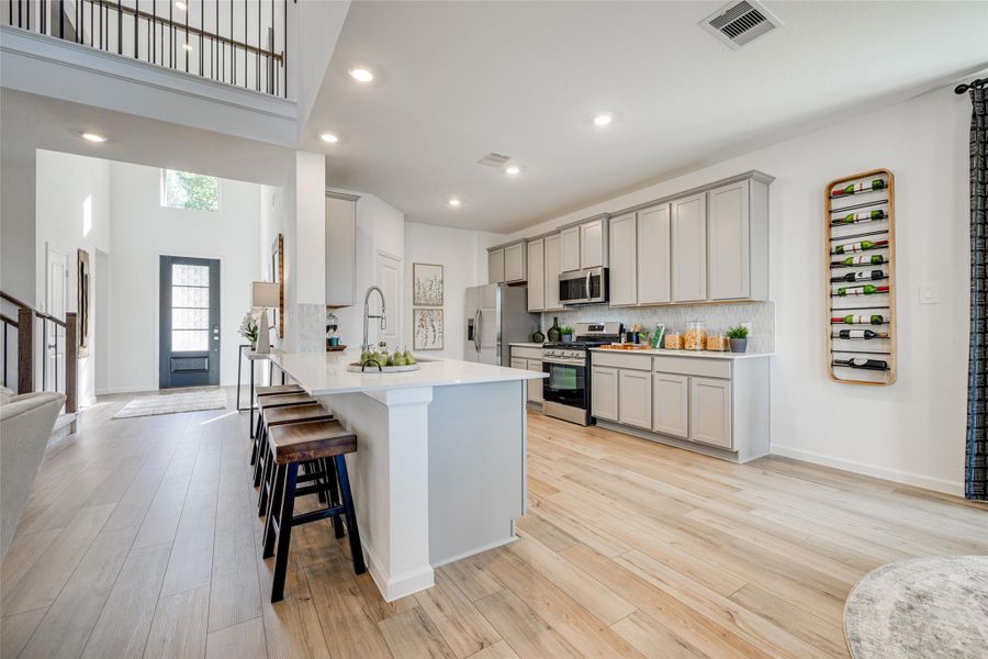 Furnished interior view inside a new home in Anniston, Katy (Image 15).