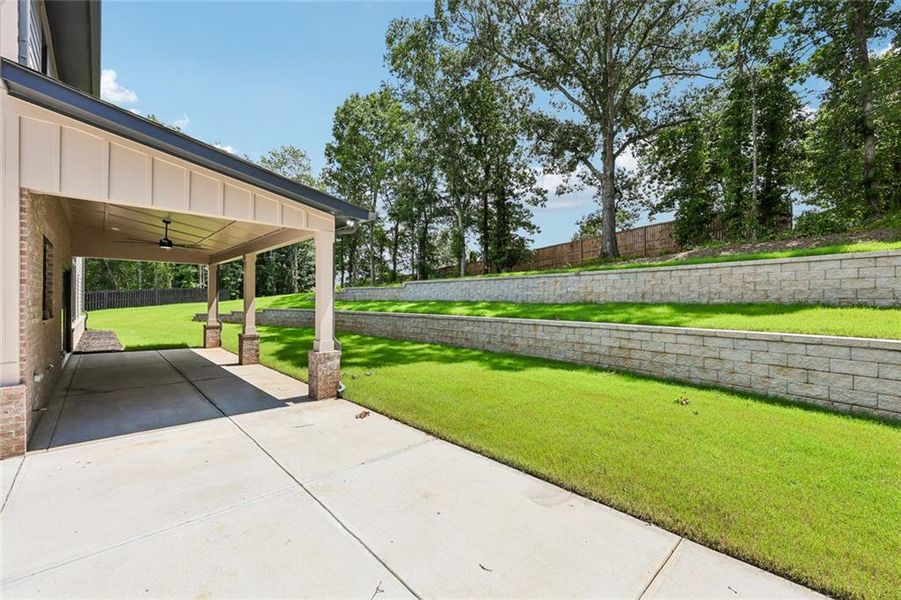 Exterior details and patio area of a home in , Auburn (Image 45). Exterior details and patio area of a home in , Auburn (Image 45).