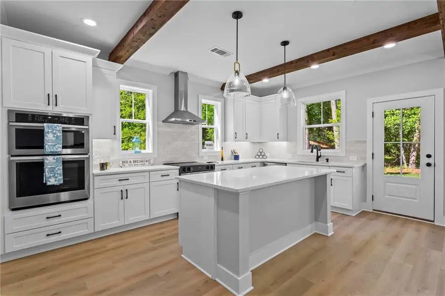 Furnished interior view inside a new home in , Marietta (Image 11).