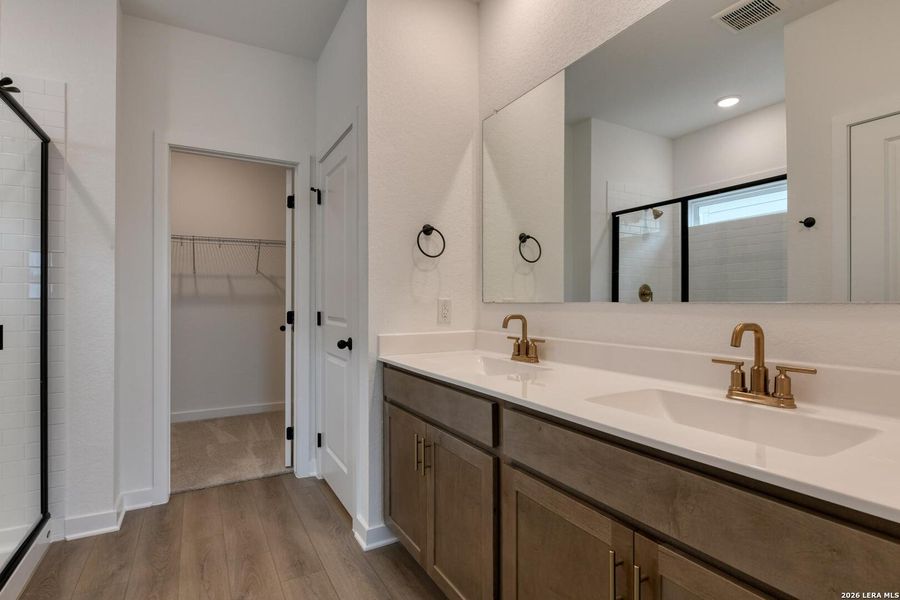 Furnished interior view inside a new home in Saddlebrook Ranch, Schertz (Image 4).
