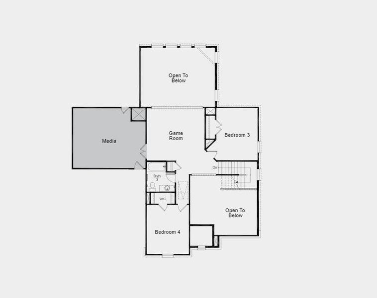 Structural options added include: Gourmet kitchen 2, extended owner's sutie, drop in tub at owner's bath, media room, service door at garage, and windows at flex.