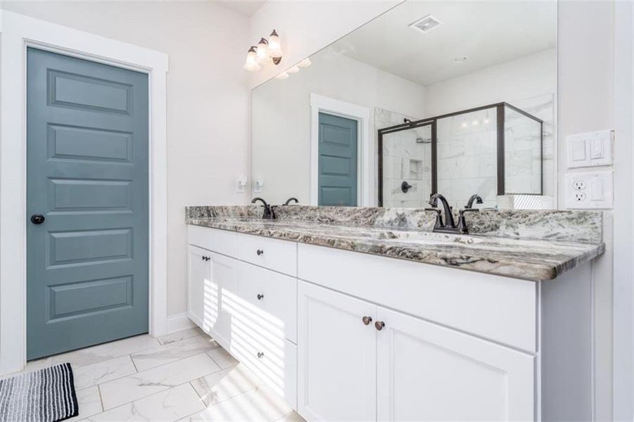 Furnished interior view inside a new home in , Newnan (Image 11).