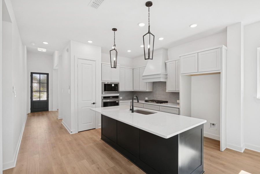 Furnished interior view inside a new home in ARTAVIA 45' Homesites, Conroe (Image 15).