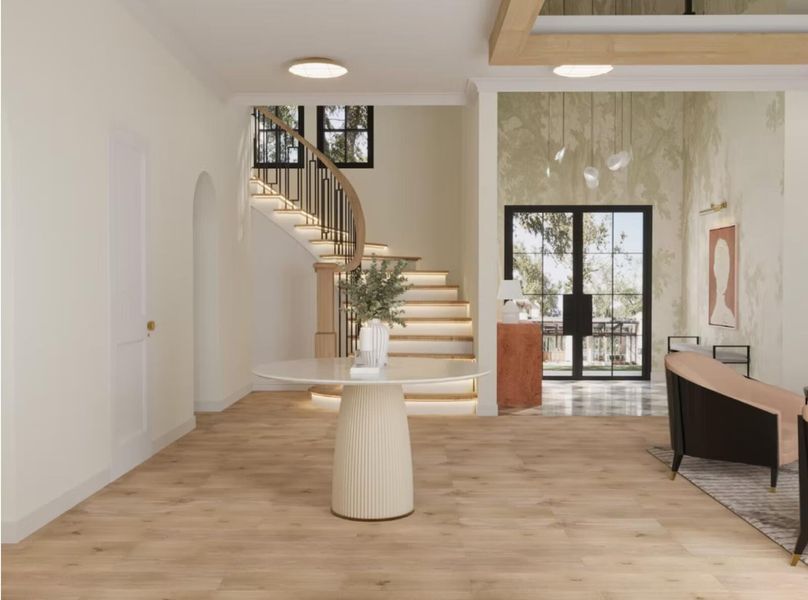 Furnished interior view inside a new home in , Mount Pleasant (Image 19).