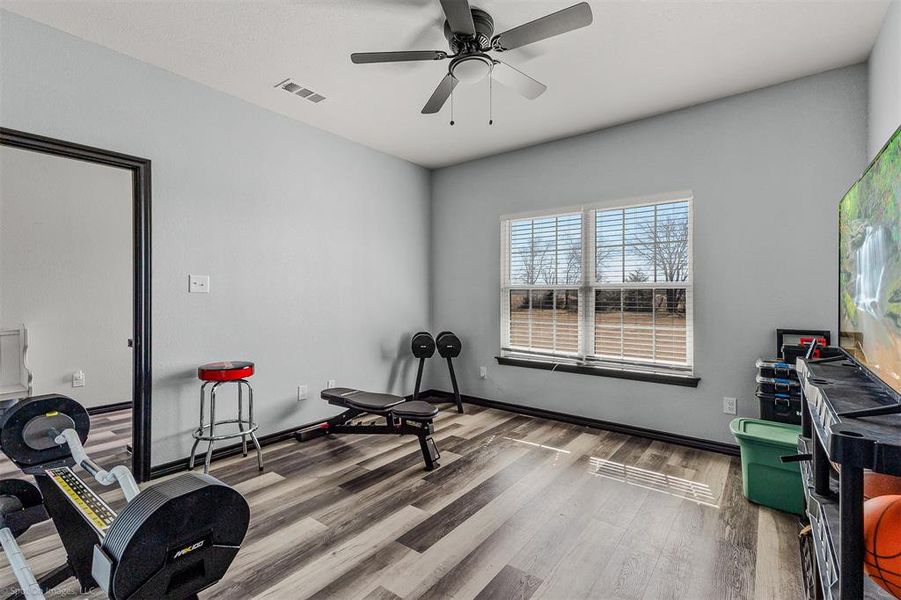 Furnished interior view inside a new home in , Point (Image 13).