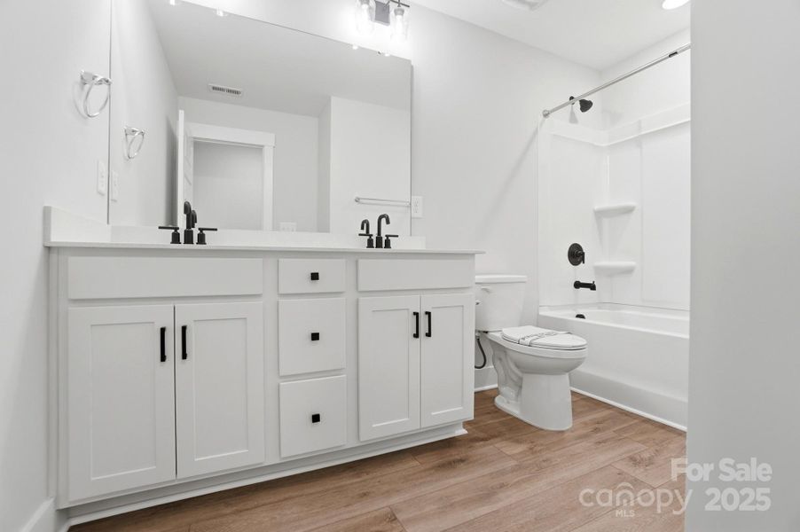 Furnished interior view inside a new home in Villas at Prestwick, Mooresville (Image 12).