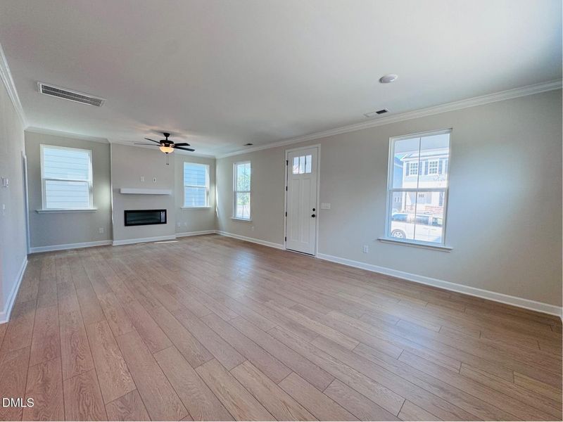 Spacious, unfurnished interior of a new home in Forestville Yard, Knightdale (Image 8). Spacious, unfurnished interior of a new home in Forestville Yard, Knightdale (Image 8).
