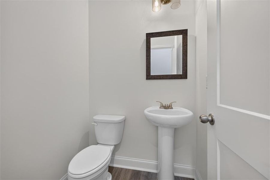 Furnished interior view inside a new home in , Buford (Image 11).