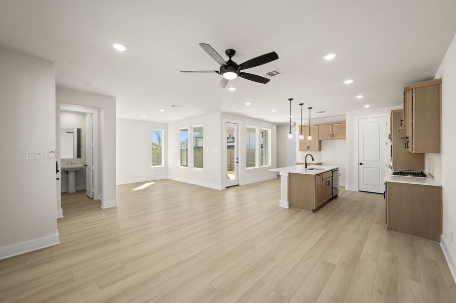 Spacious, unfurnished interior of a new home in The Retreat at Harvest, Argyle (Image 15). Spacious, unfurnished interior of a new home in The Retreat at Harvest, Argyle (Image 15).