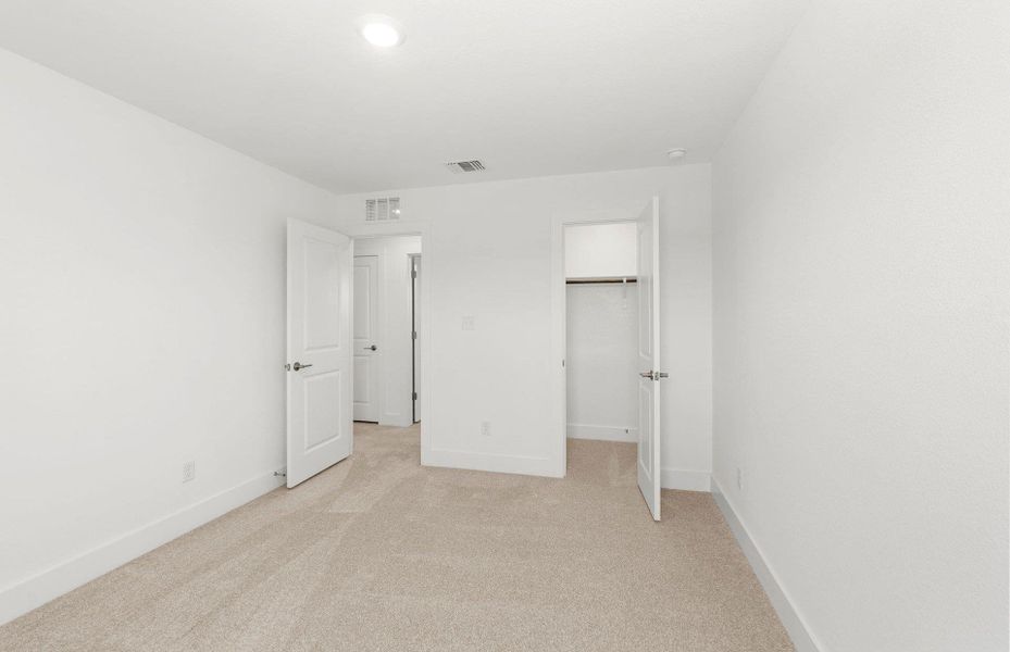 Spacious, unfurnished interior of a new home in Saddleback at Santa Rita Ranch, Liberty Hill (Image 14). Spacious, unfurnished interior of a new home in Saddleback at Santa Rita Ranch, Liberty Hill (Image 14).