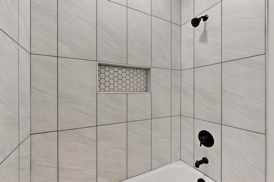 Close-up of interior finishes inside a home in , Rice (Image 13).