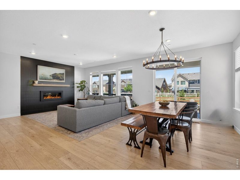 Furnished interior view inside a new home in Sunset Village, Erie (Image 40).
