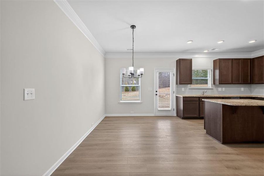 Spacious, unfurnished interior of a new home in Fuller Station, Loganville (Image 22).