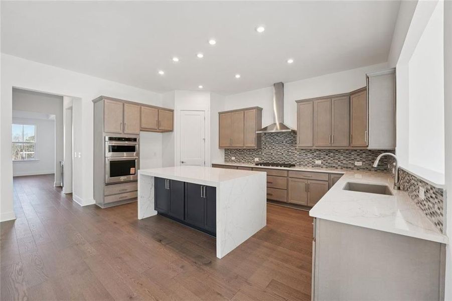 Furnished interior view inside a new home in Sterling Pointe, Cumming (Image 10).