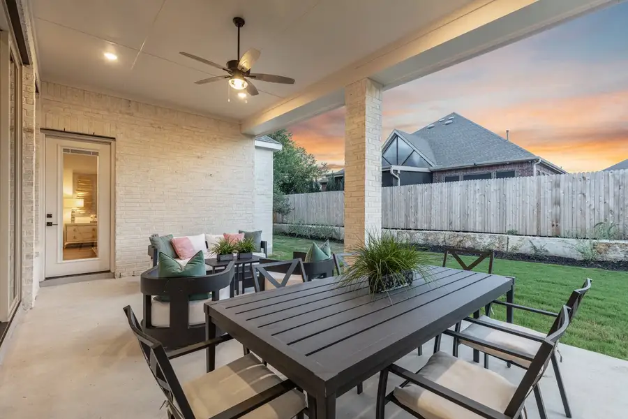 Representative Patio - some options shown Representative Patio - some options shown